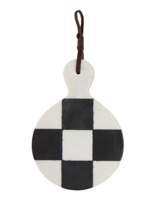 Round Checkered Mini Board