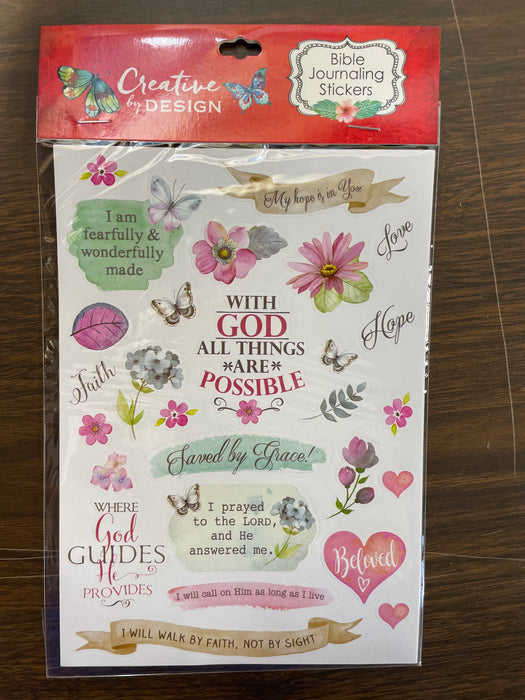 Colorful Stickers for Bible Journaling