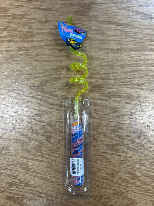Hot Wheels Crazy Pop Straw Suckers w/ Hot Wheels Charm