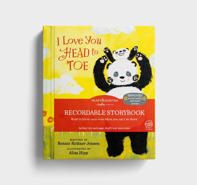 I Love You Head to Toe Recordable Storybook