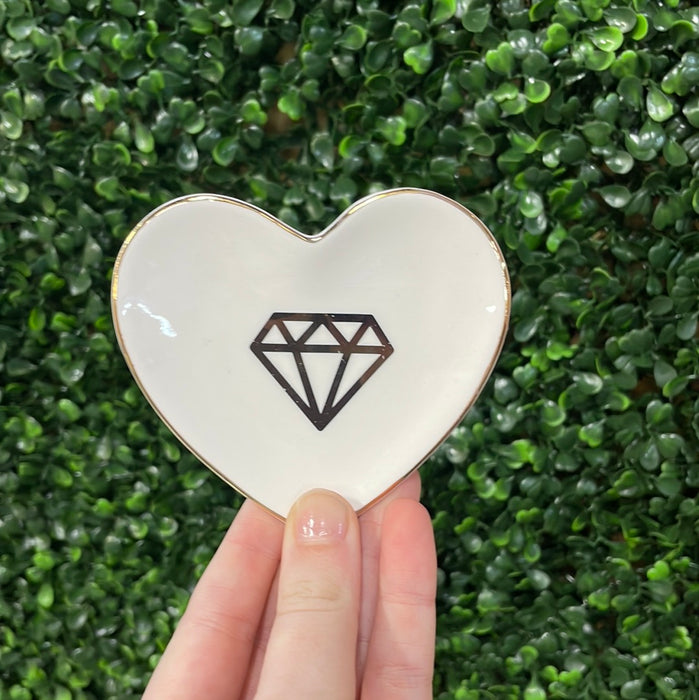 Small Heart Trinket Dish - 3 Styles!