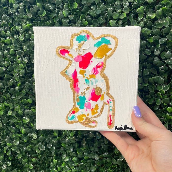 Textured Painted Canvas