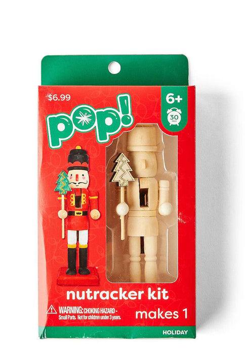6" Christmas Nutcracker Solider Paint Kit With Paint & Brush