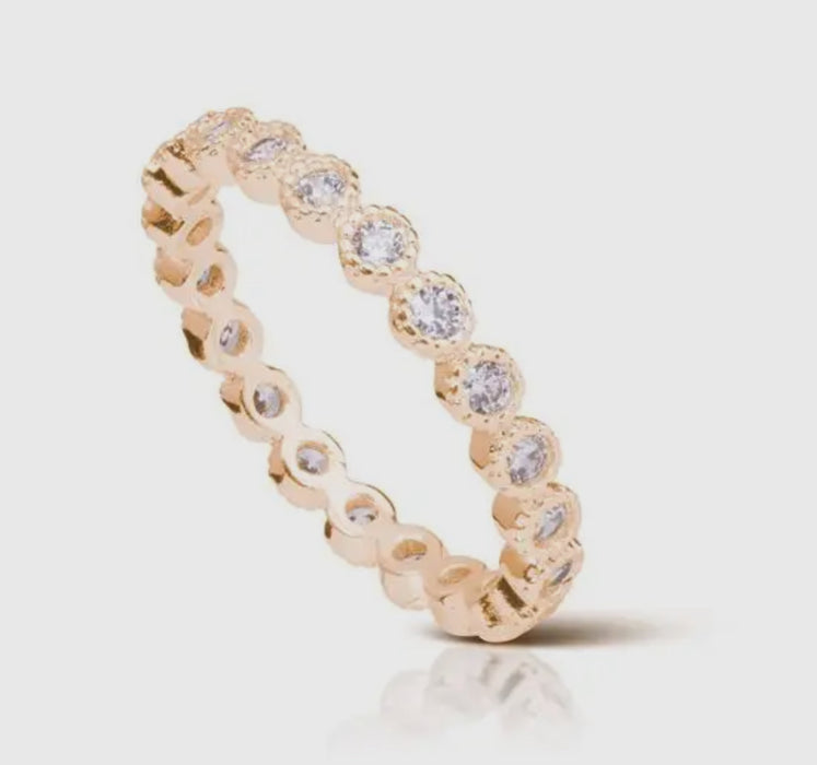 Circles Eternity Ring - 2 Colors, 3 Sizes!