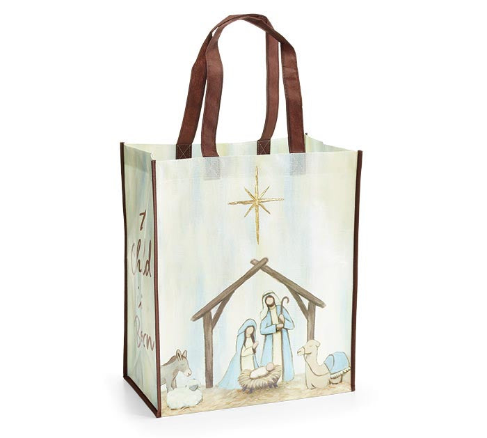 Humble Hope Nativity Poly Tote