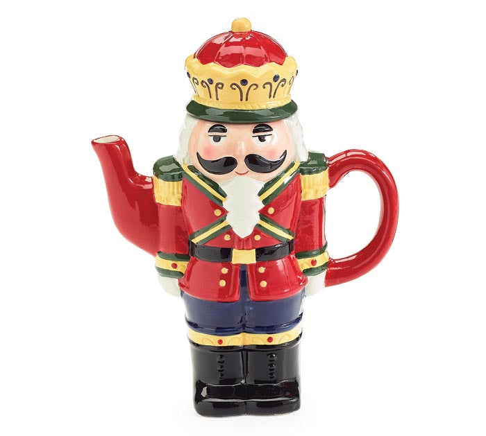 Classic Nutcracker Shape Teapot