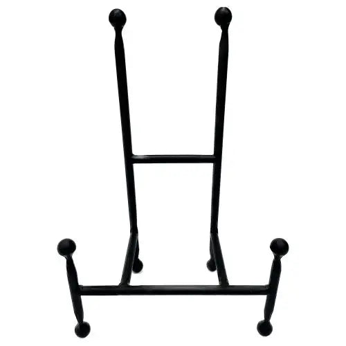 12" Large Black Iron Chair Easel
