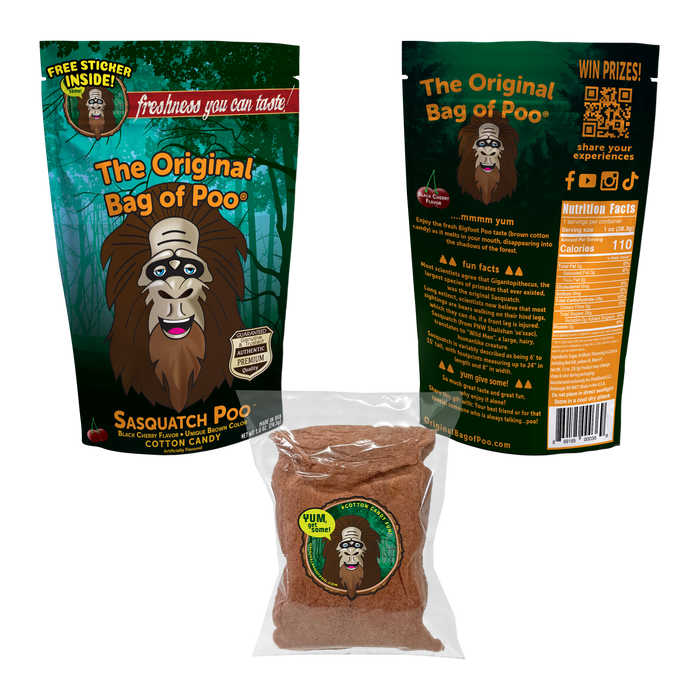Sasquatch Cotton Candy "Poo"