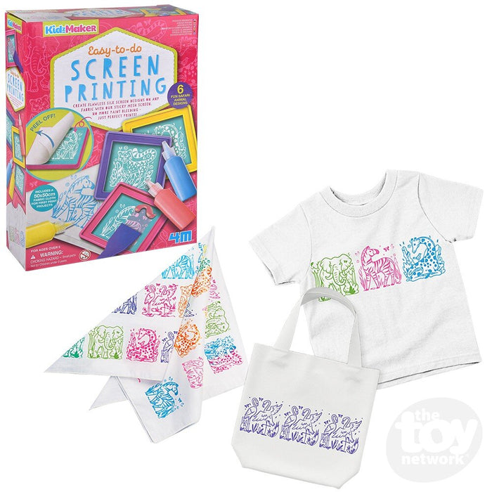 Easy-To-Do Screen Printing Crafts