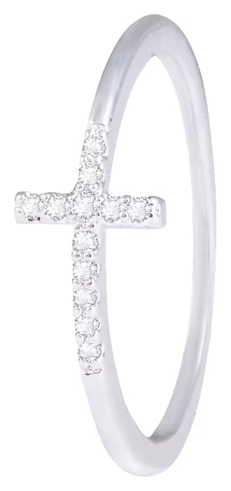 Silver Cross Ring - 3 Sizes!