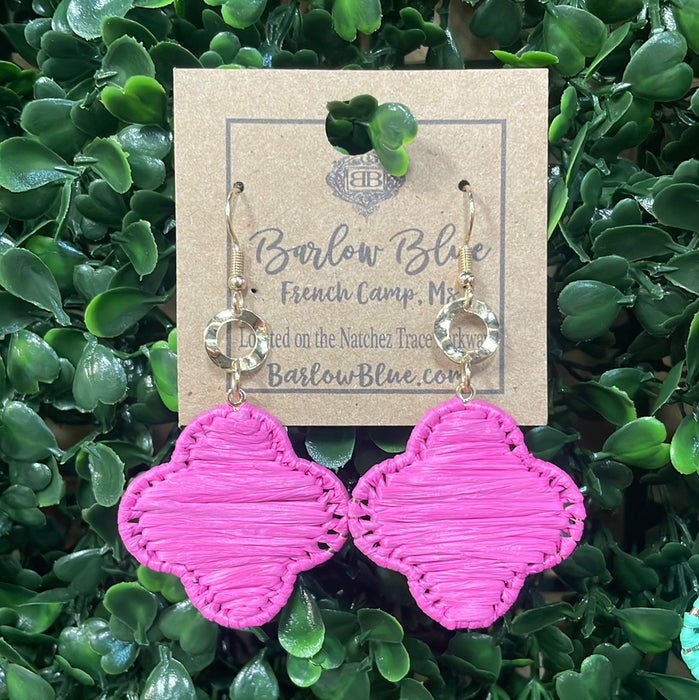 Colorful Clover Earrings -2 Colors!