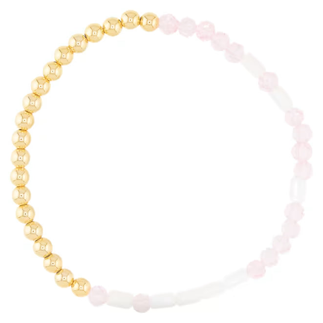 Gold Survivor Morse Code Bracelet