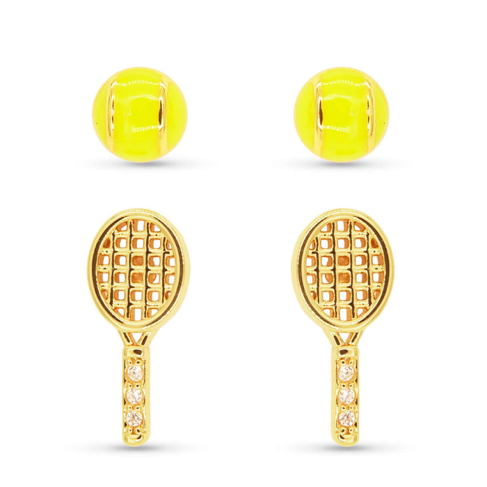 GioldTennis Duo Earrings