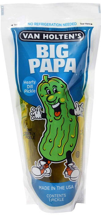 Van Holten's Pickle in a Pouch. 2 Flavors