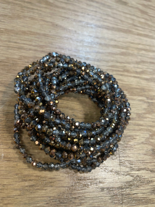 Two Toned Bracelets w/ Small Beads