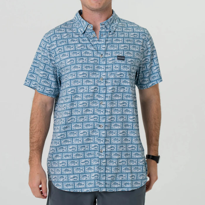 Burlebo Anglers Choice Performance Button Up