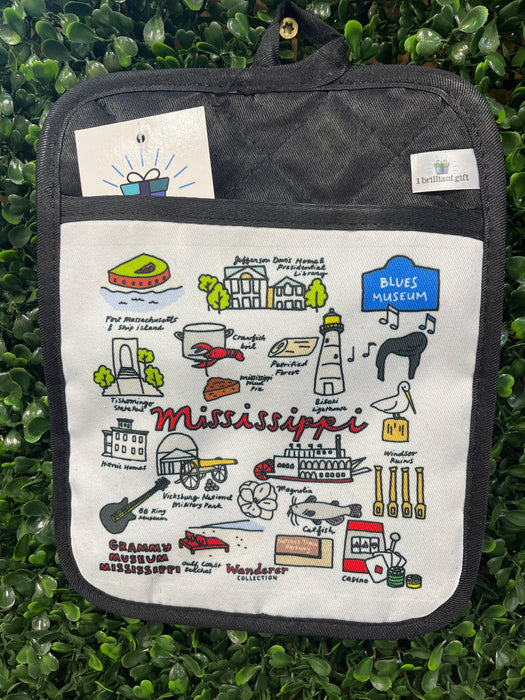 Mississippi Wanderer Pocket Pot Holder