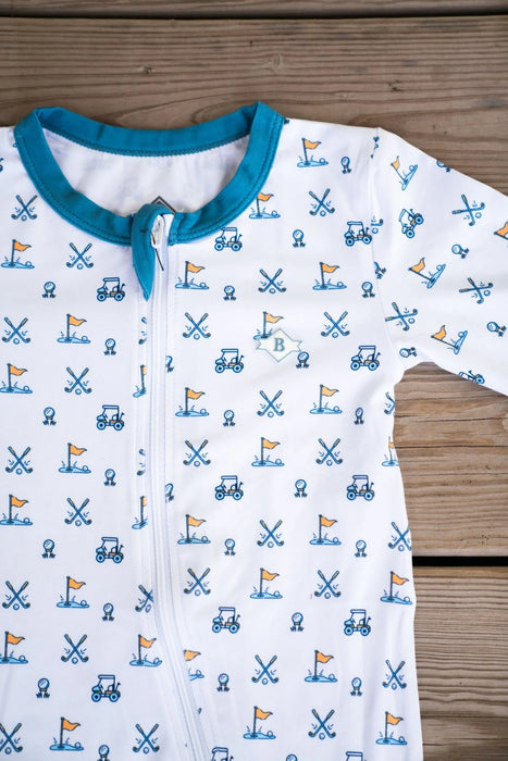 Hole in One Baby Zip Up