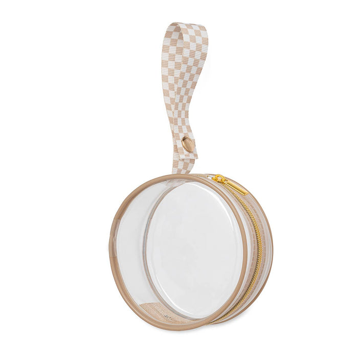 Itzy Clear Pacifier Case with Strap