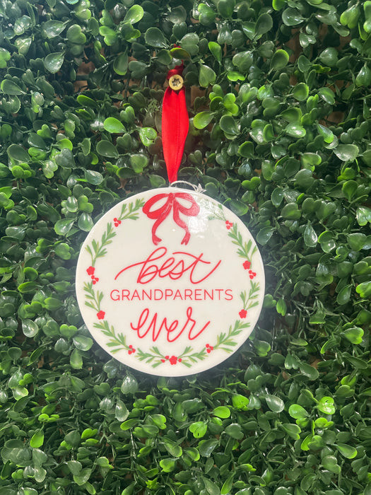 Best Grandparents Ever Ornament