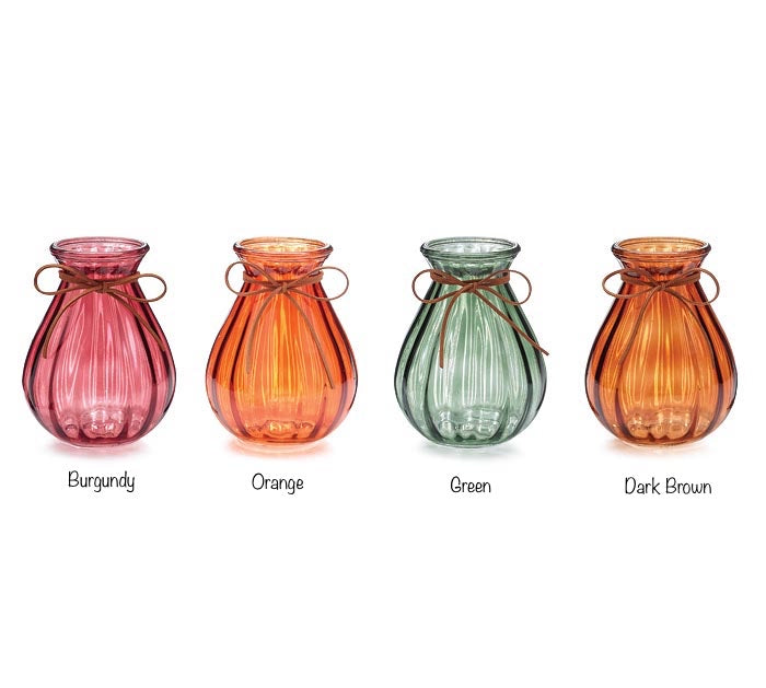 Translucent Bulb Vase - 4 Colors!
