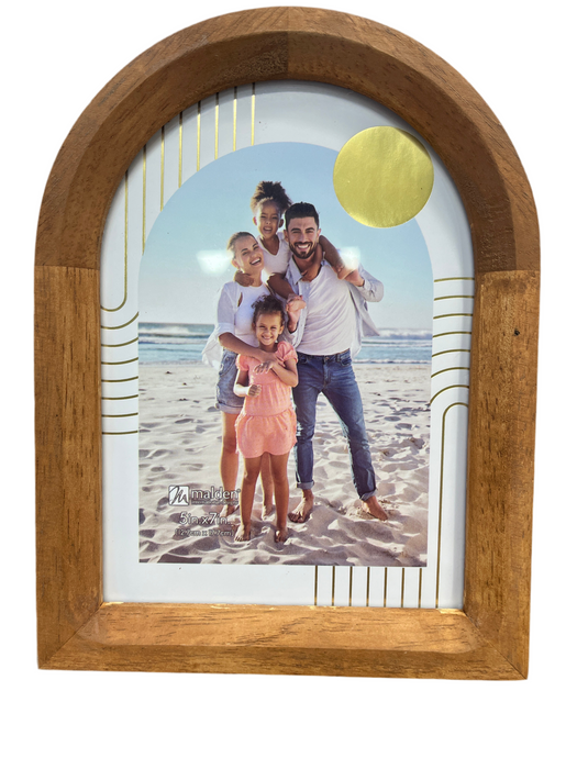 5x7 Mango Arched Picture Frame