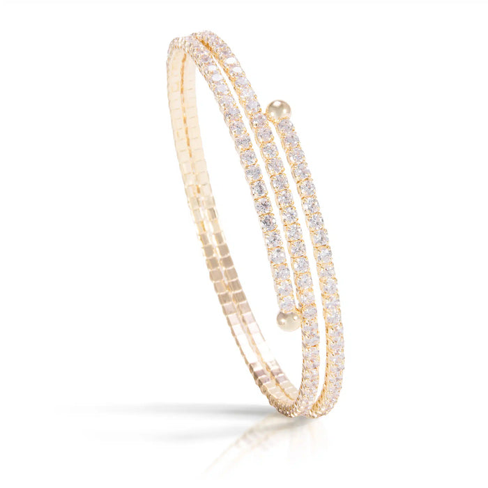 Double Spiral Bracelet – Gold
