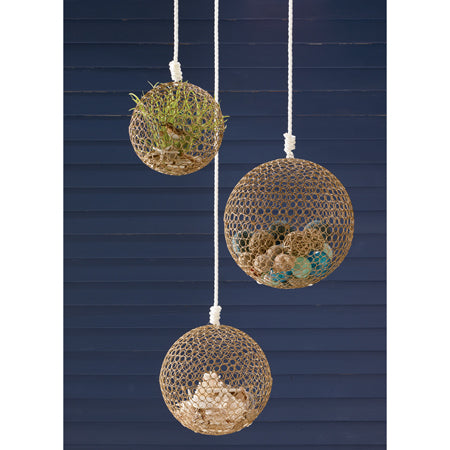 Gold Hanging Decorative Balls - 3 Sizes! Store Pick Up Only. Too large to ship!