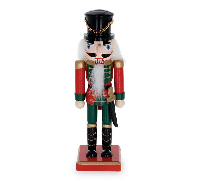 8" WOODEN NUTCRACKER