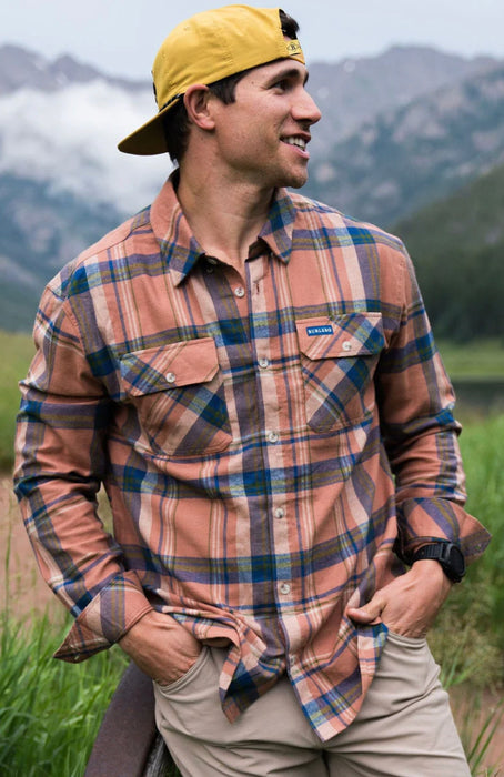 Men’s Flannel Shirt by Burlebo- 2 Colors!