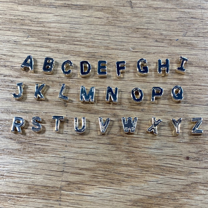 Letter Charms for Charm Necklaces