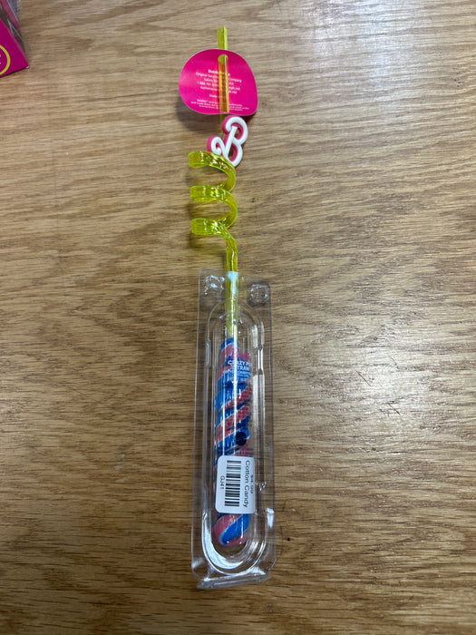 Barbie Crazy Pop Straw Suckers with Barbie Charm