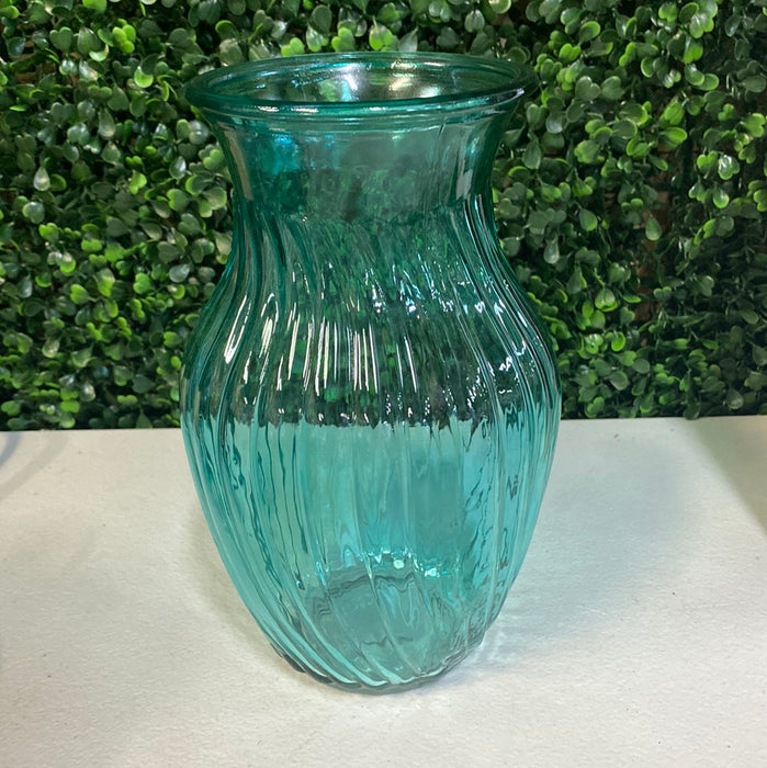 Swirl Glass Vases - 6 Colors!
