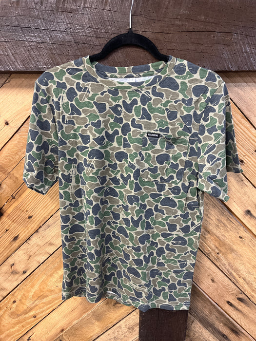 Adult Backwoods Camo "That Dawg'll Hunt" Bird Dog Tee- Available in Small-2XL!