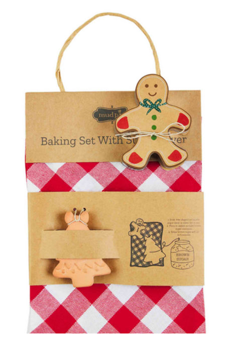 Christmas Tree Baking Set by Mudpie
