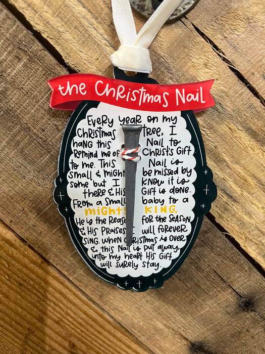 The Christmas Nail Christmas Ornament