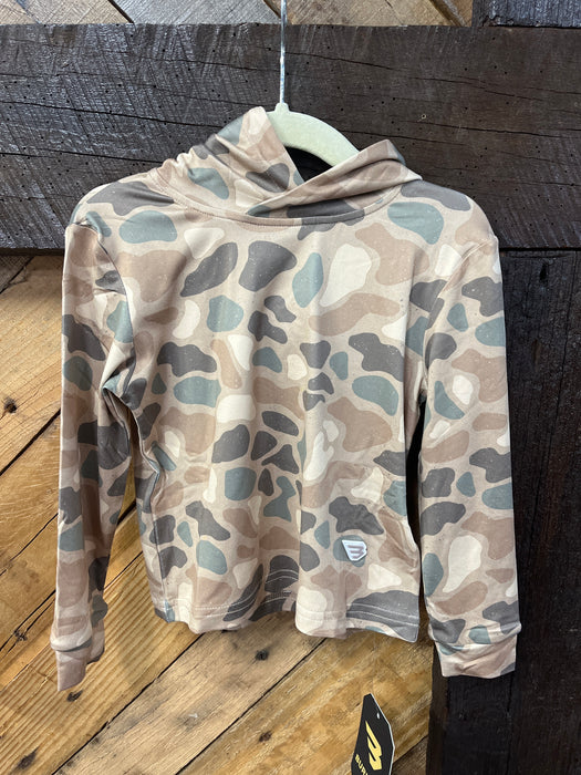 TODDLER & YOUTH Burlebo Pintail Camo Performance Hoodie