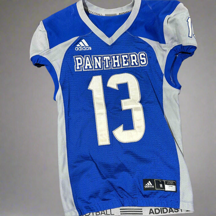 Retired Blue Panther Football Official Game Jerseys
