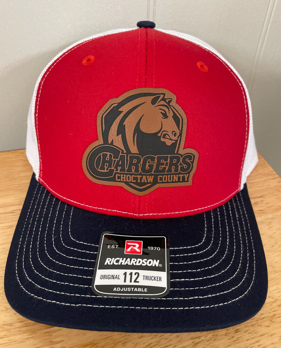 Choctaw County Chargers Hat on Richardson 112