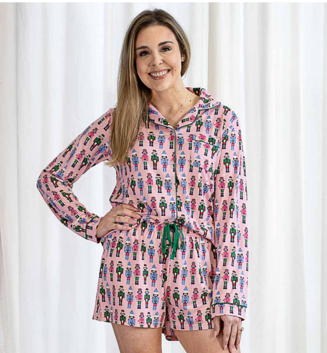 Women's Nutcracker March Sleep Shorts (XS-2XL)