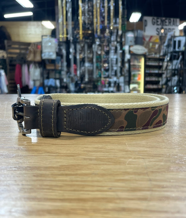 Old School Camo Ribbon Belt