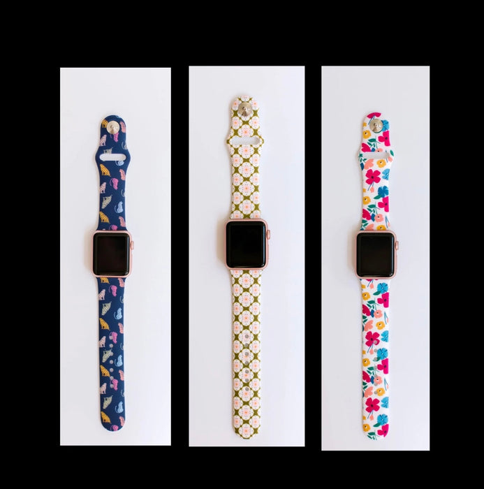 Rubber Apple Watch Bands by Mary Square