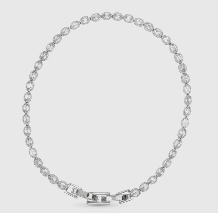CZ Oval Tennis Bracelet - 2 Colors!