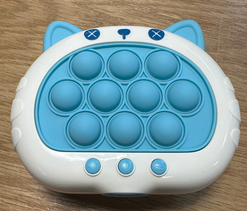 TikTok Viral Quick Push Pop It Console Hand Held Game. Interactive Educational Sensory Fidget Toy for ALL AGES! (Takes 3 AAA Batteries)