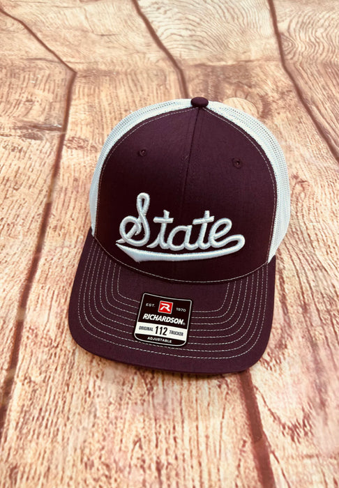 Mississippi State “State“ Puff Hat