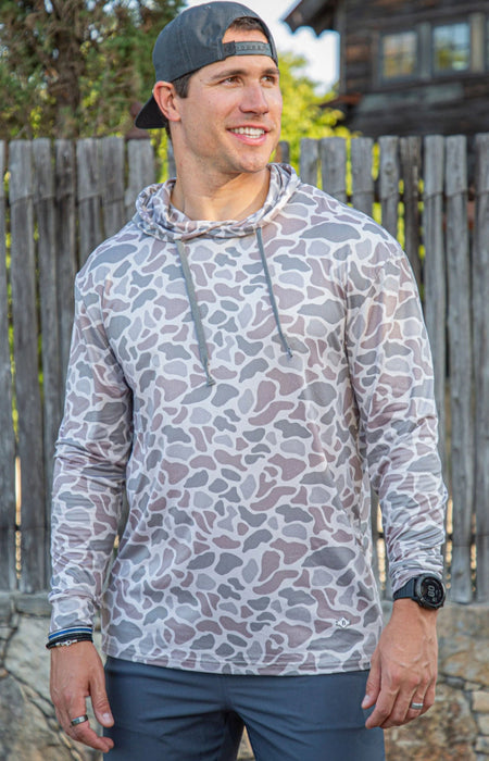 Burlebo Classic Deer Camo Performance Hoodie