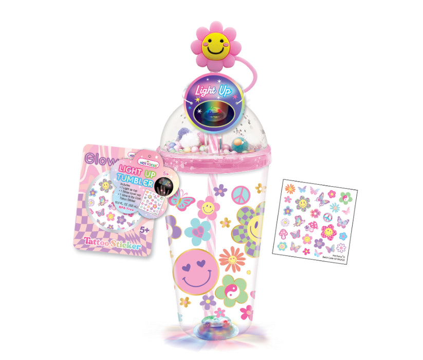 Groovy Flower Light Up Tumbler