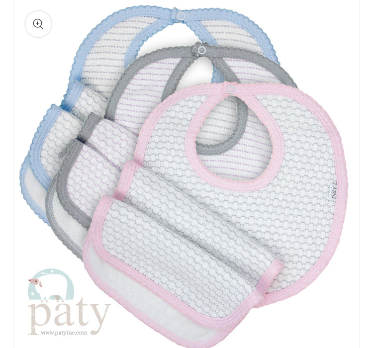 Bib/Burp Cloth Set - 2 Colors! *Personalization Can Be Added for an Additional $10/item!*