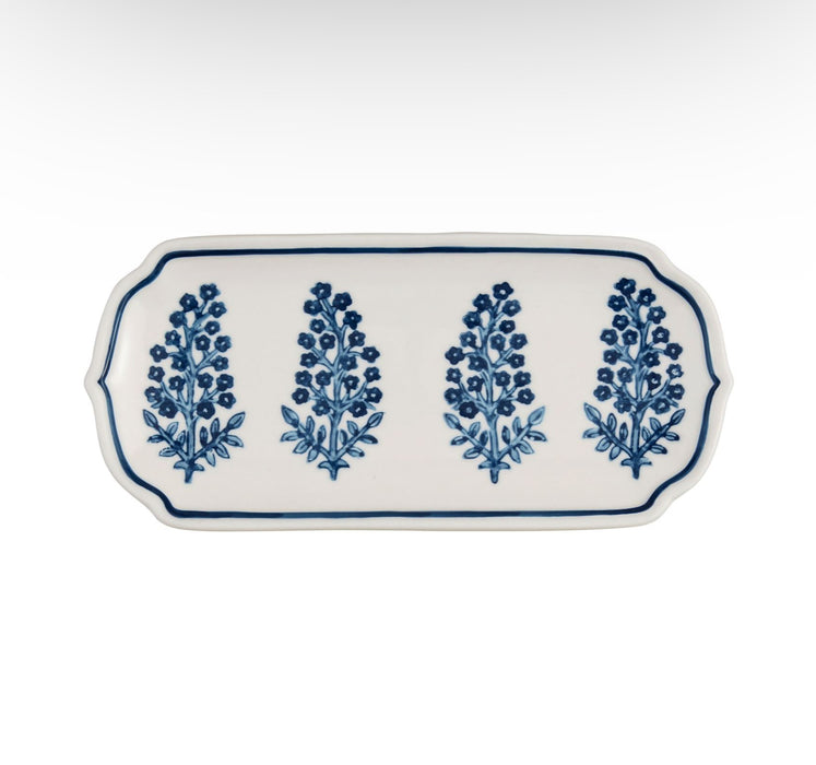 Blue Floral Everything Dish