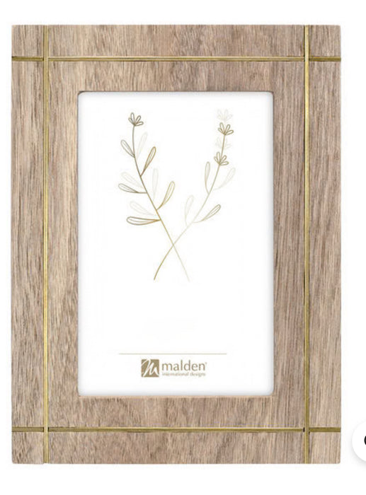 5x7 Natural with Copper Accent Photo Frame
